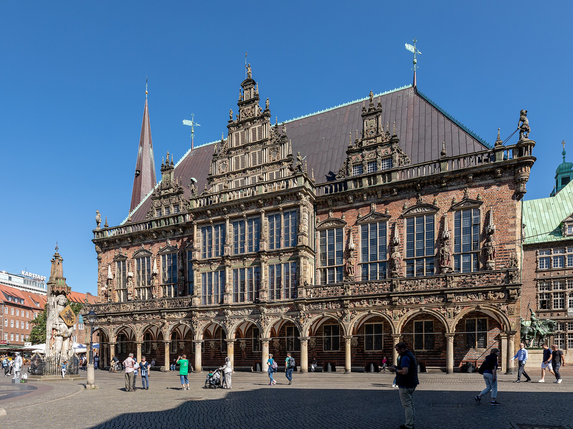 Stadtmotiv in Bremen – Bremen, Rathaus -- 2021 -- 6354